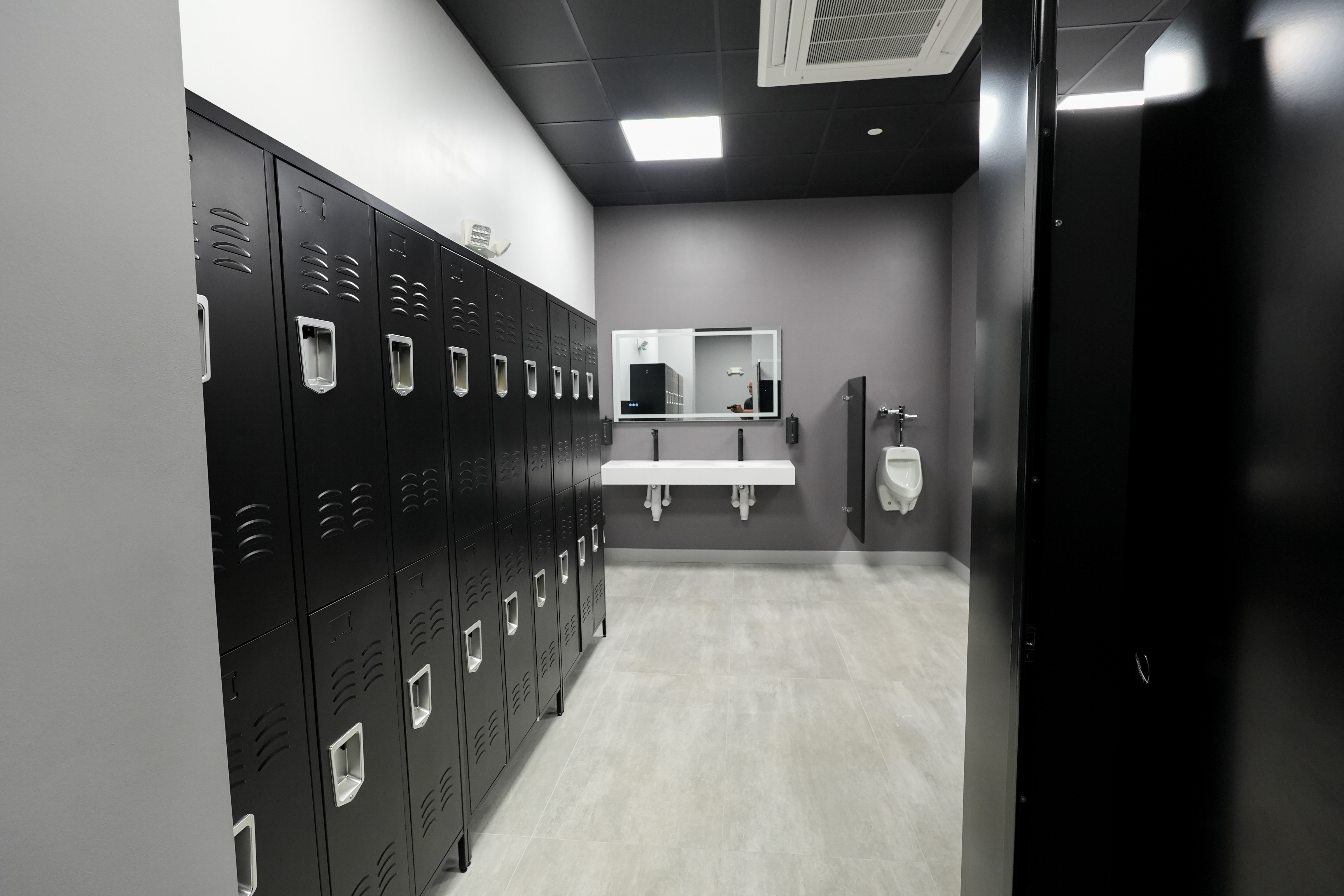 Locker rooms