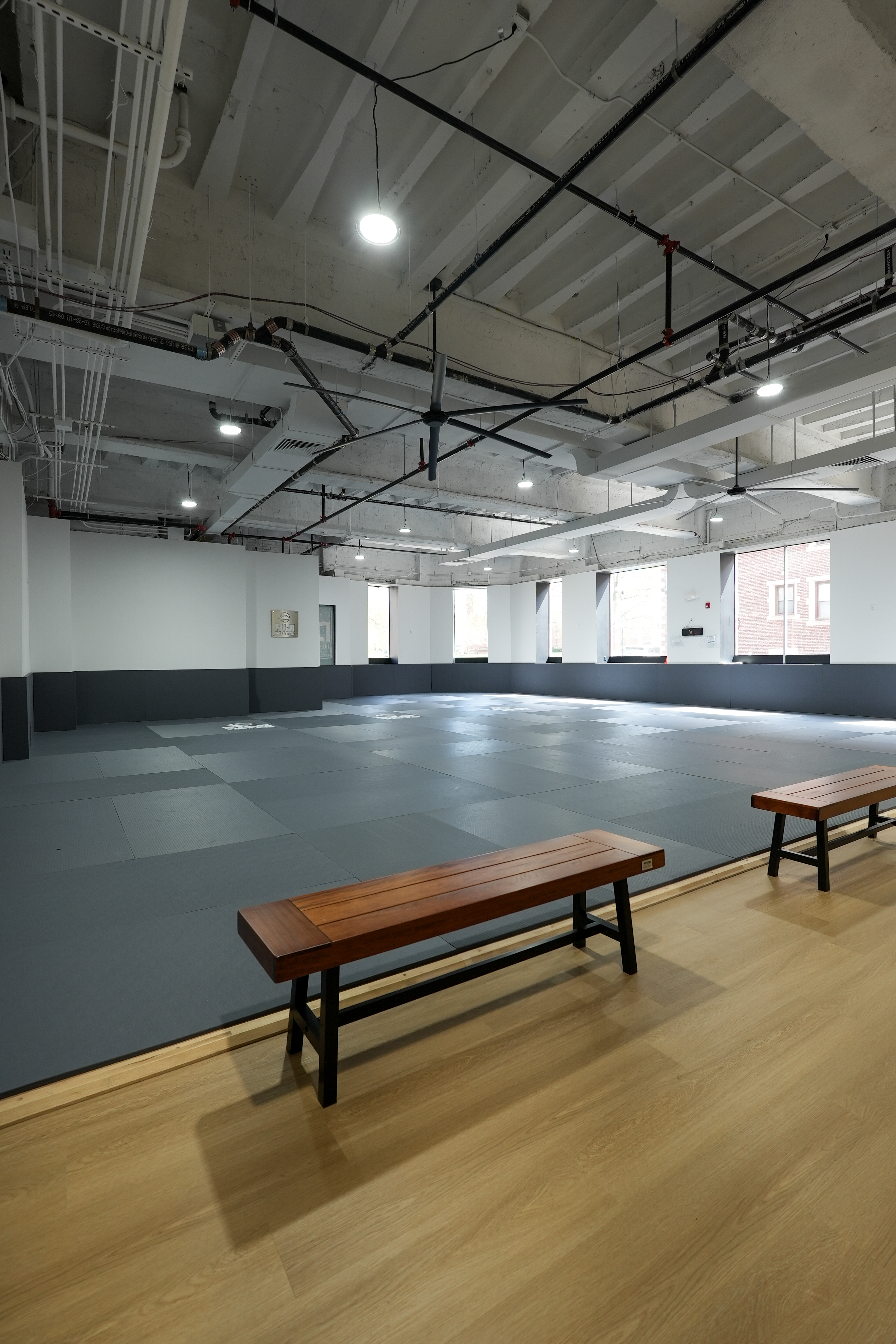 Training area wide view