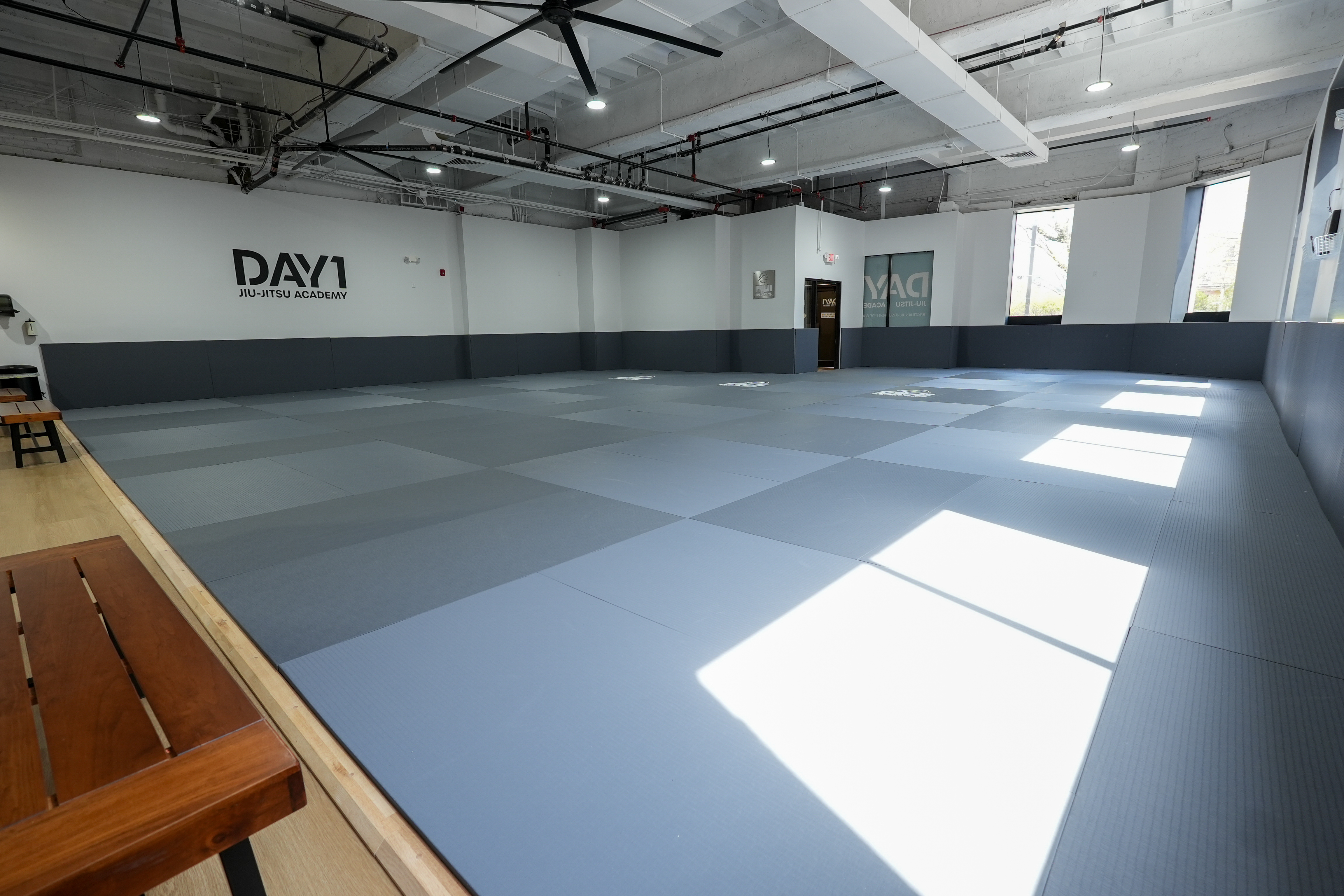 Training mats area